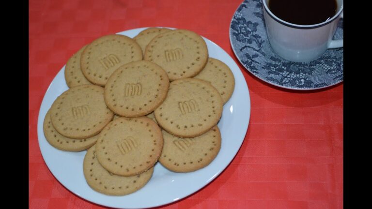 Cómo preparar fácilmente galletas María en casa en poco tiempo